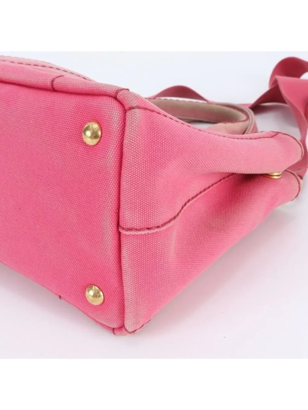 ★SOLD★ Prada Canapa 2-Way Tote Crossbody Shoulder Hand - Picture 4 of 8